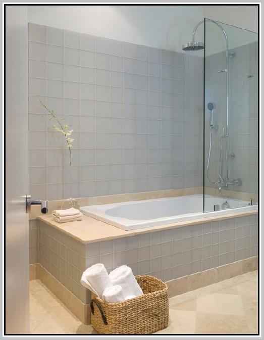 One Piece Tub Shower Combo