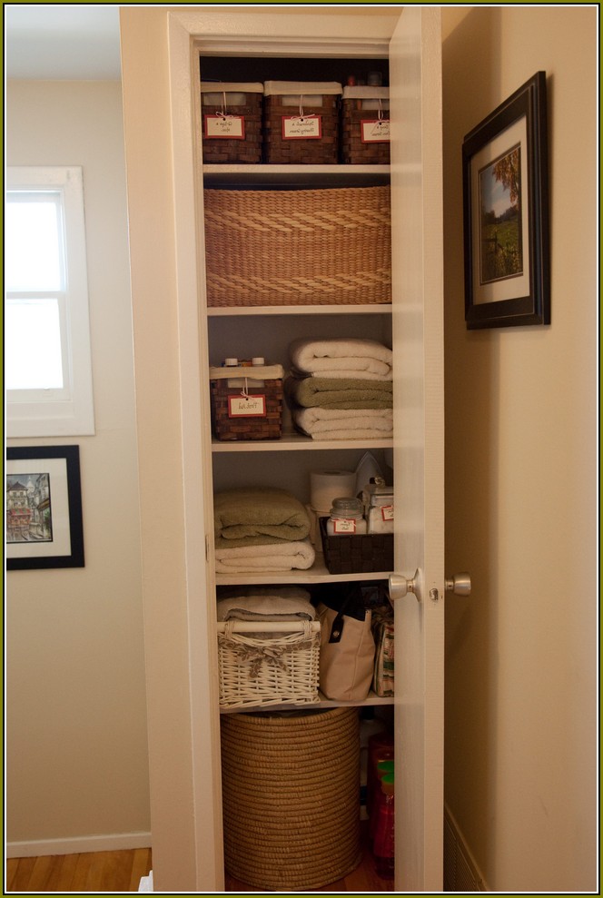 Organize Your Linen Closet Ideas