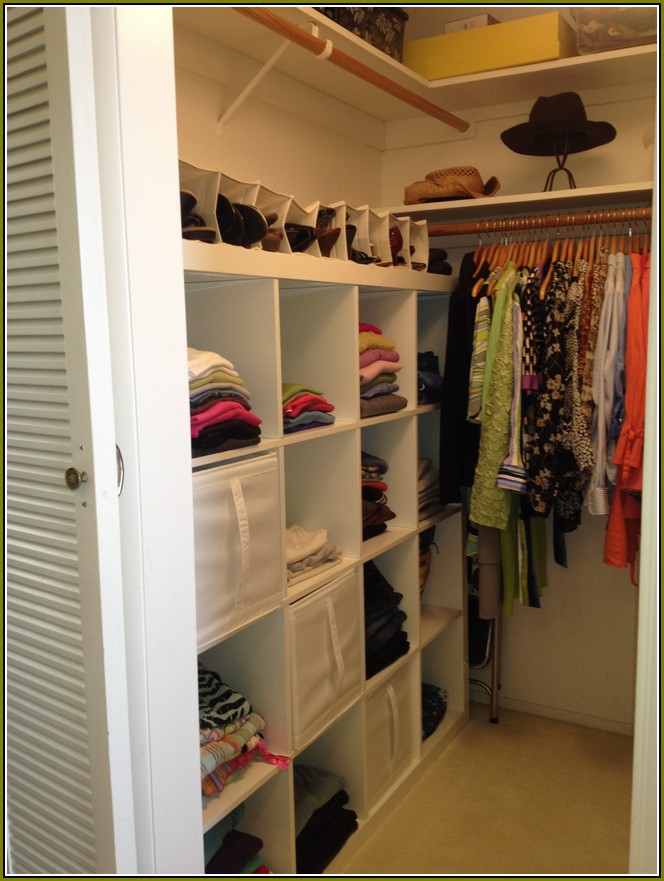 Organizing A Small Closet Pinterest