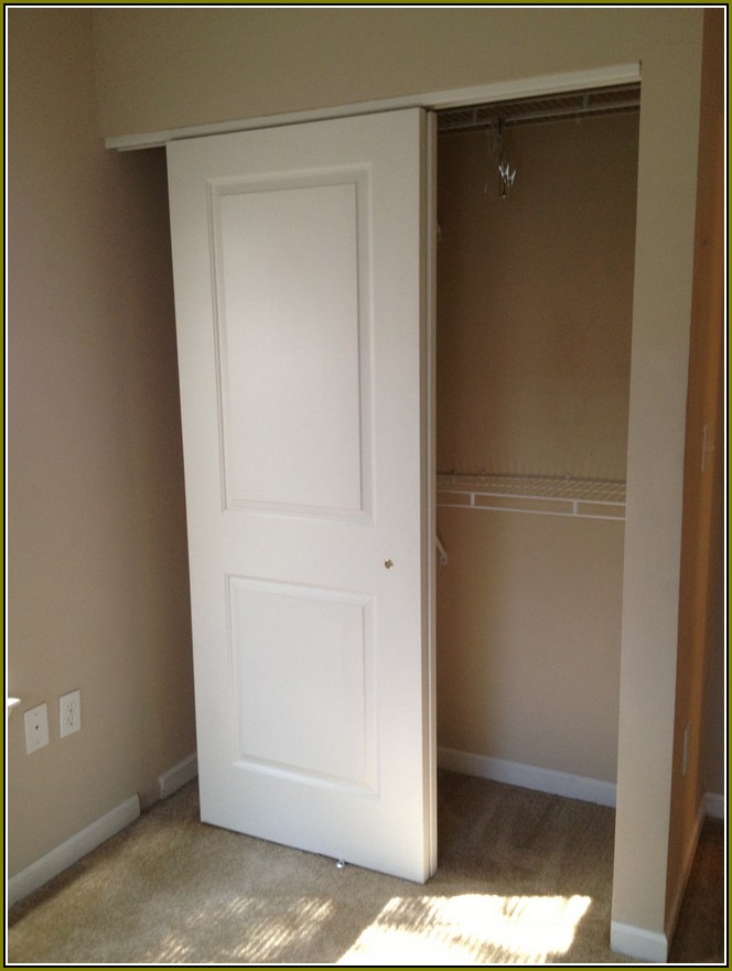 Organizing A Small Closet With Sliding Doors