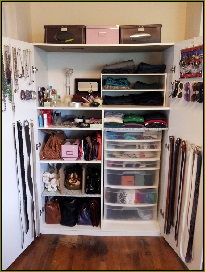 Organizing Small Closet For Two