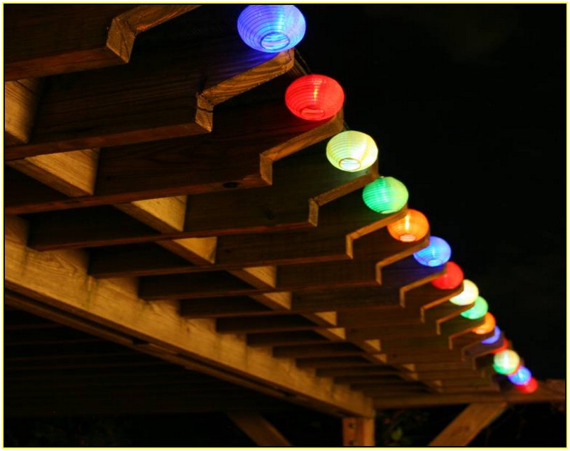 Outdoor Lantern String Lights