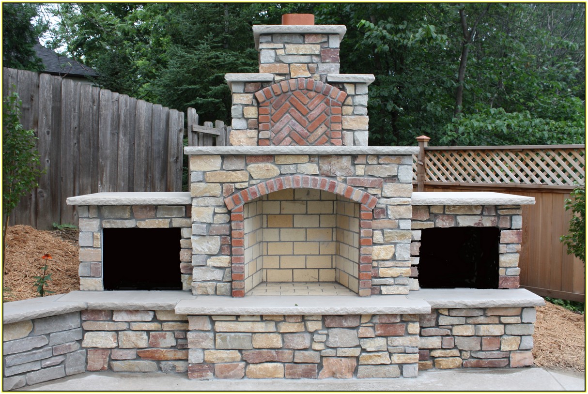Outside Fireplace Designs