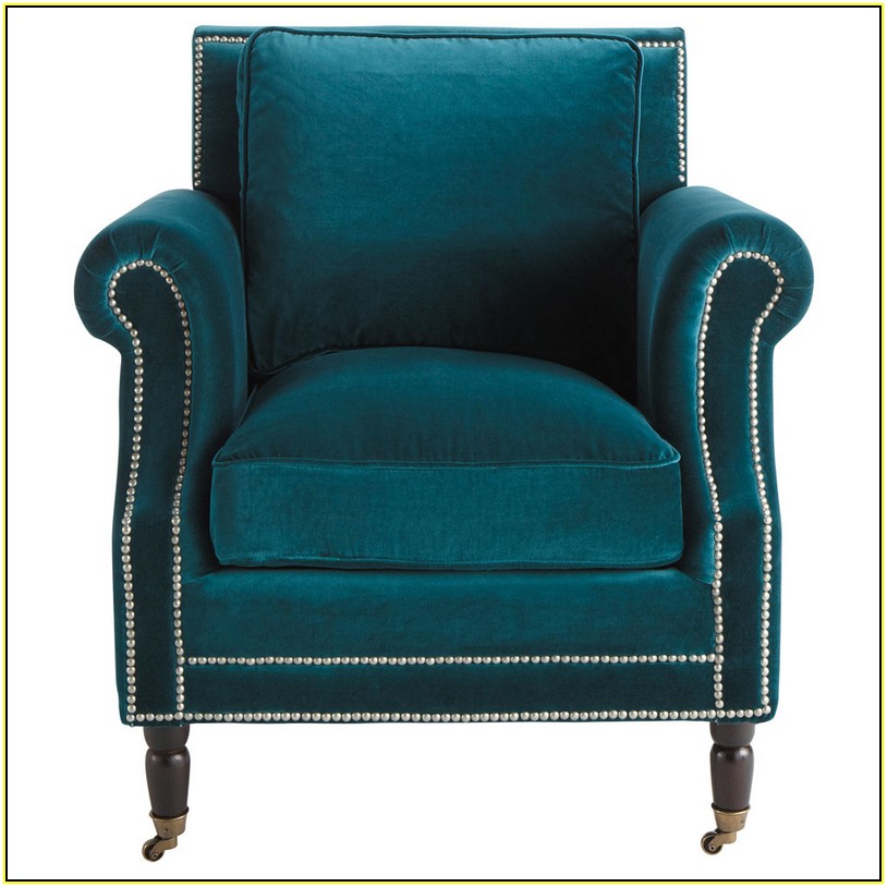 Peacock Blue Chair