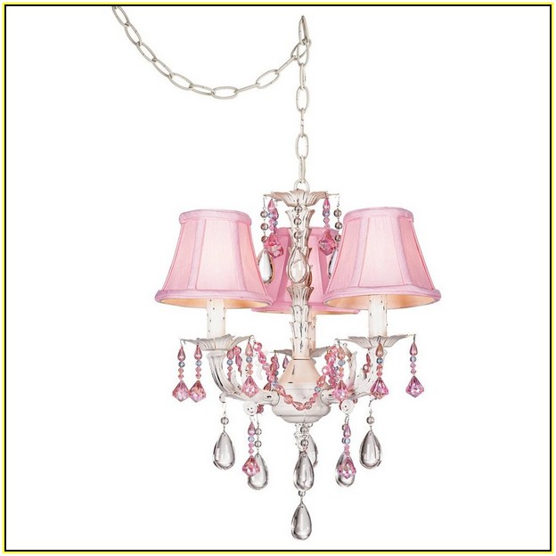 Pink Mini Lamp Shades For Chandeliers