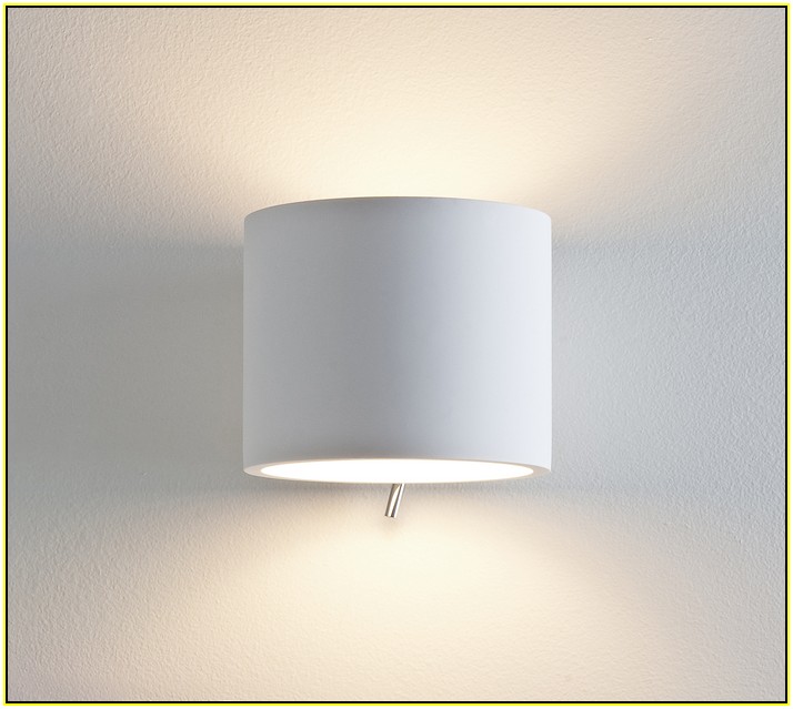 Plaster Wall Lights With Switch