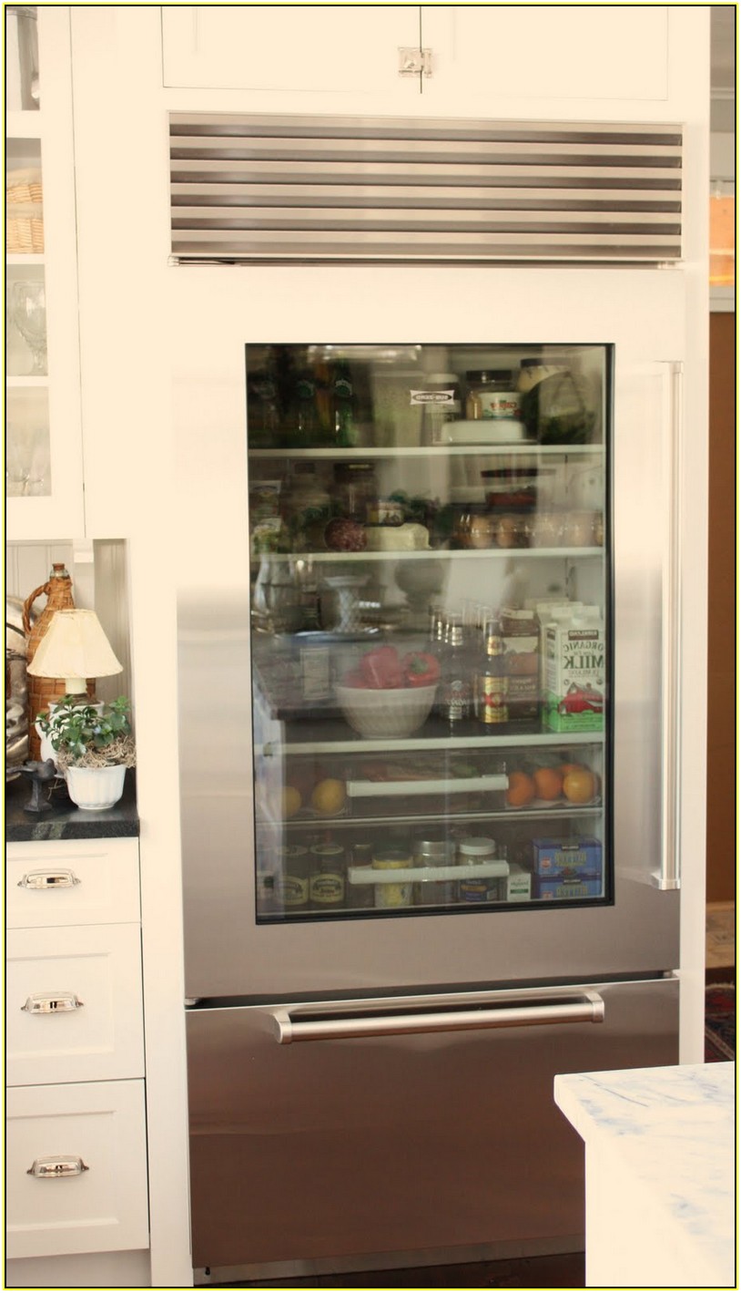 Refrigerators With Glass Doors