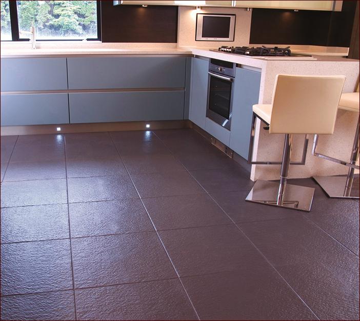 Rubber Flooring Tiles Kitchen