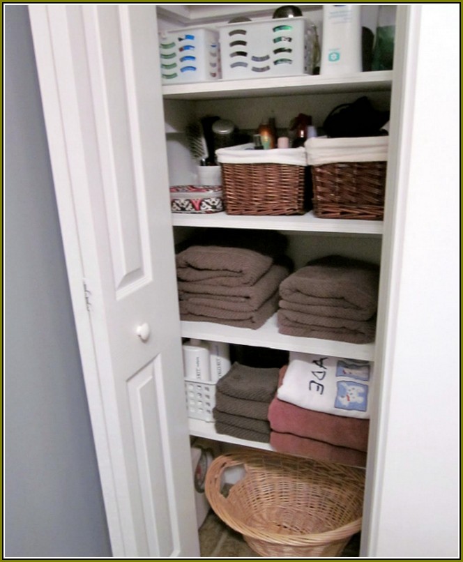 Small Linen Closet Organization Ideas
