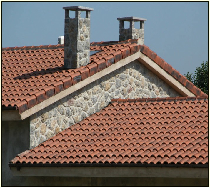 Spanish Tile Roof Pattern