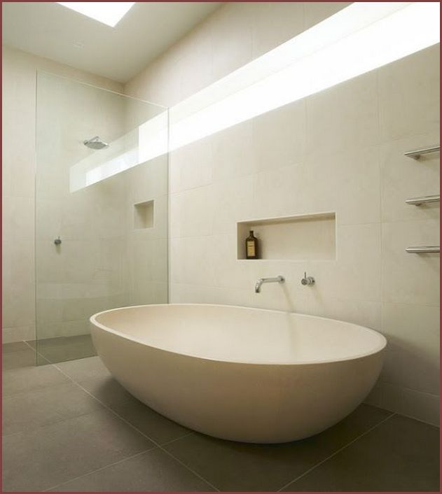 Stand Alone Bathtub With Shower