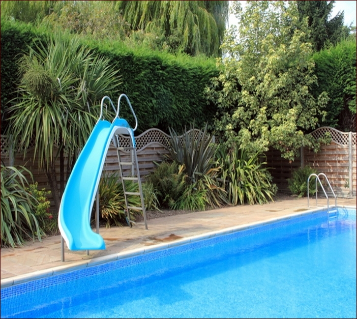 Swiming Pool Design Slides Above Ground