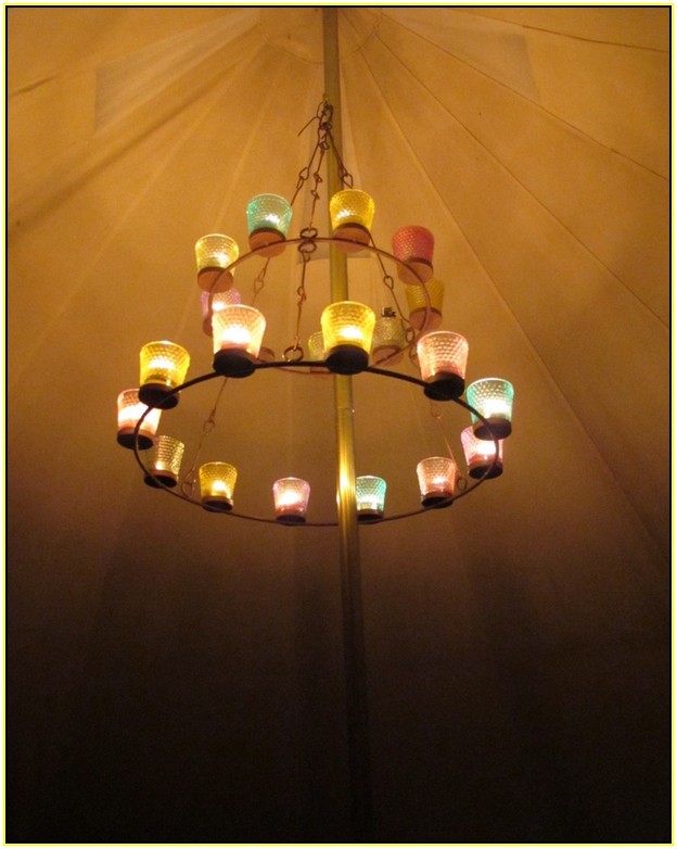 Tea Light Chandelier Bell Tent