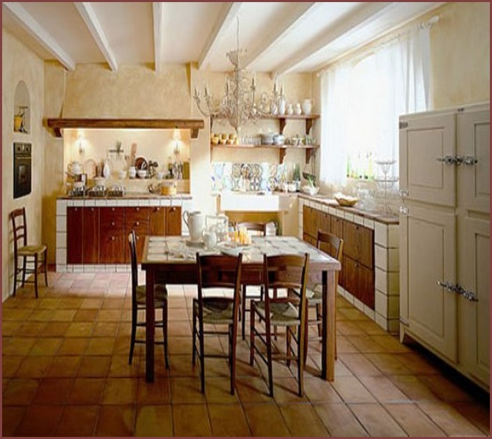 Tuscan Style Furniture Kitchen Decor