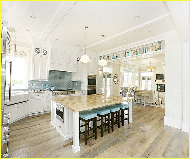 White Kitchen Island With Chairs