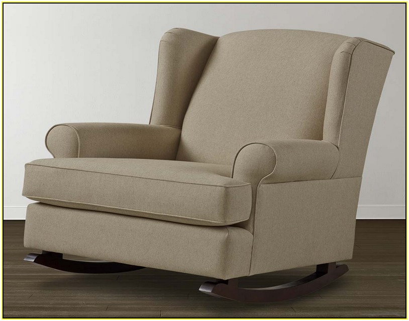 Wingback Rocking Chair