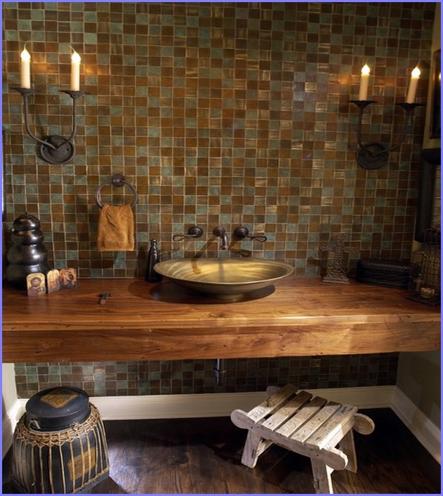 Wooden Vanity Tops For Bathrooms Image