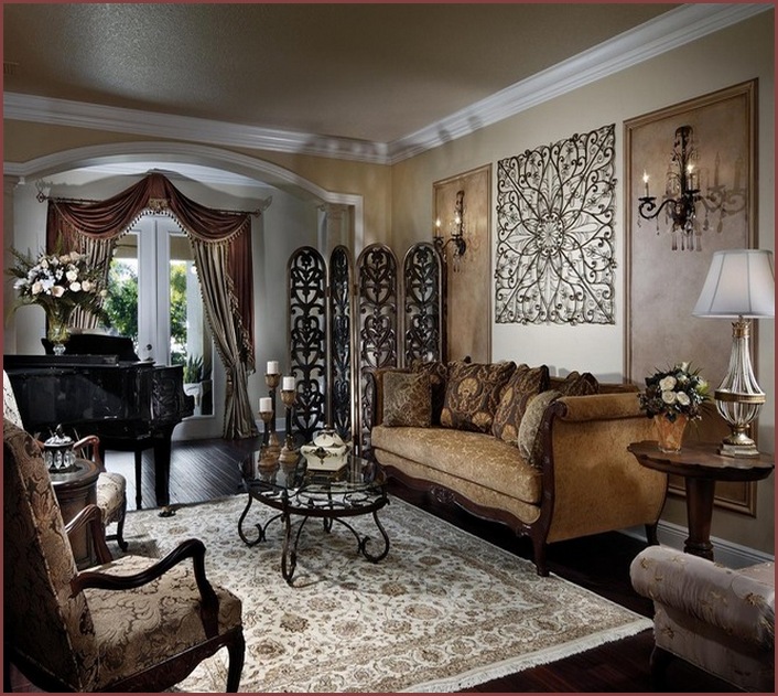 Wrought Iron Wall Decor Living Space