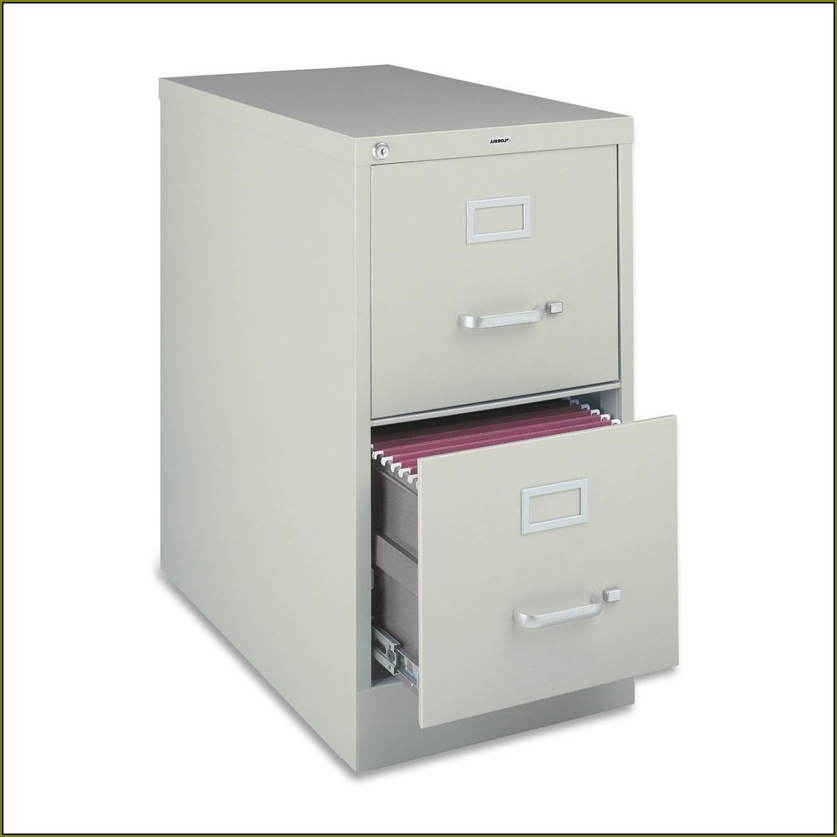 2 Drawer Metal File Cabinet Legal Size