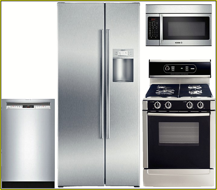 4 Piece Kitchen Appliance Package Lowes