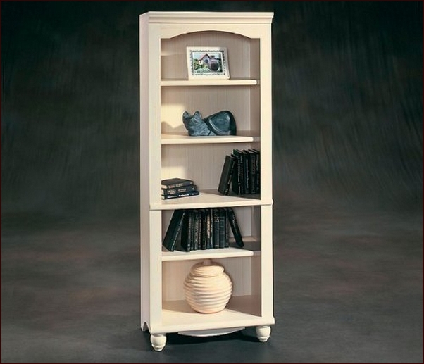 5 Shelf Bookcase White