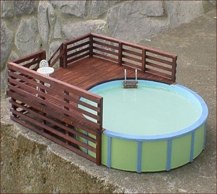 Above Ground Swiming Pool Designs With Decks