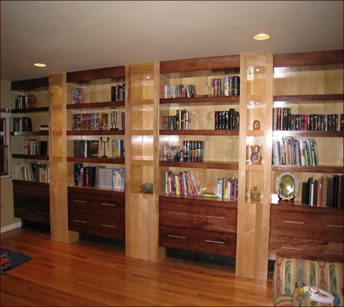 Built In Bookcases Free Plans