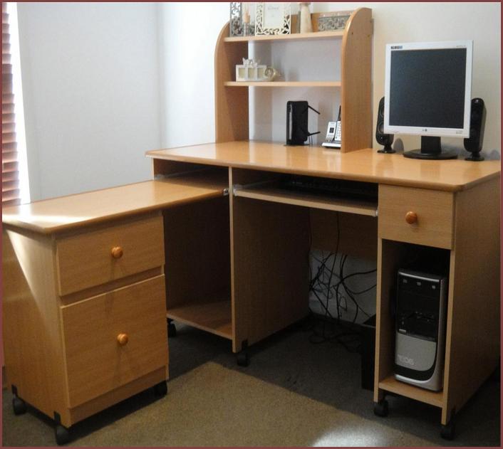 Corner Office Desk For Bookcase
