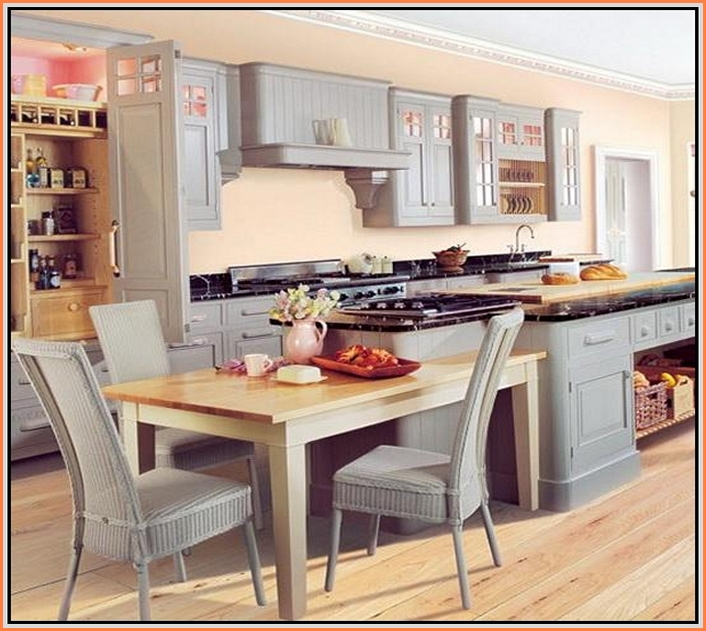 Gray Painted Kitchen Cabinet Ideas