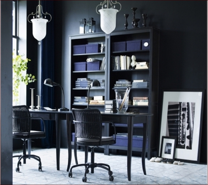 Ikea Hemnes Bookcase Gray Brown