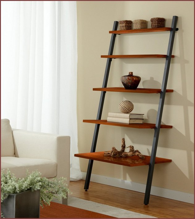 Ladder Shelf Bookcase Plans