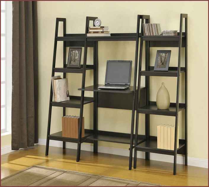 Ladder Shelf Bookcase For Desk