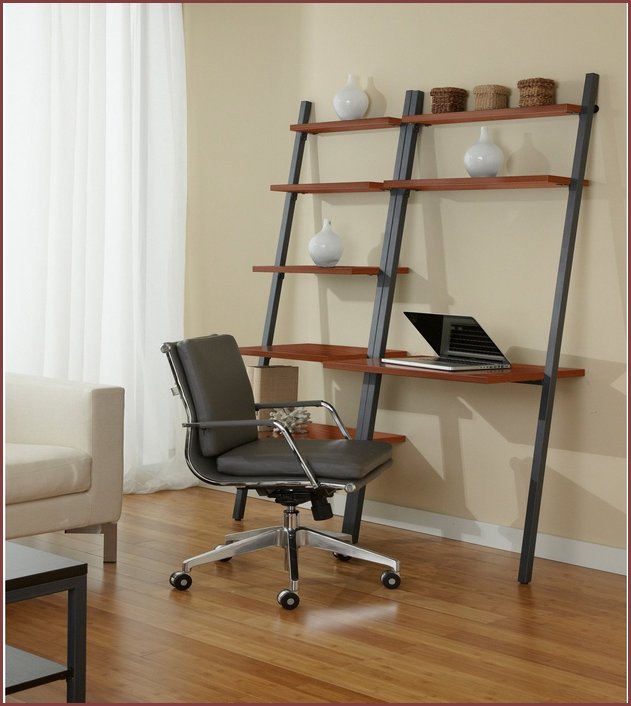 Leaning Bookcase For Desk