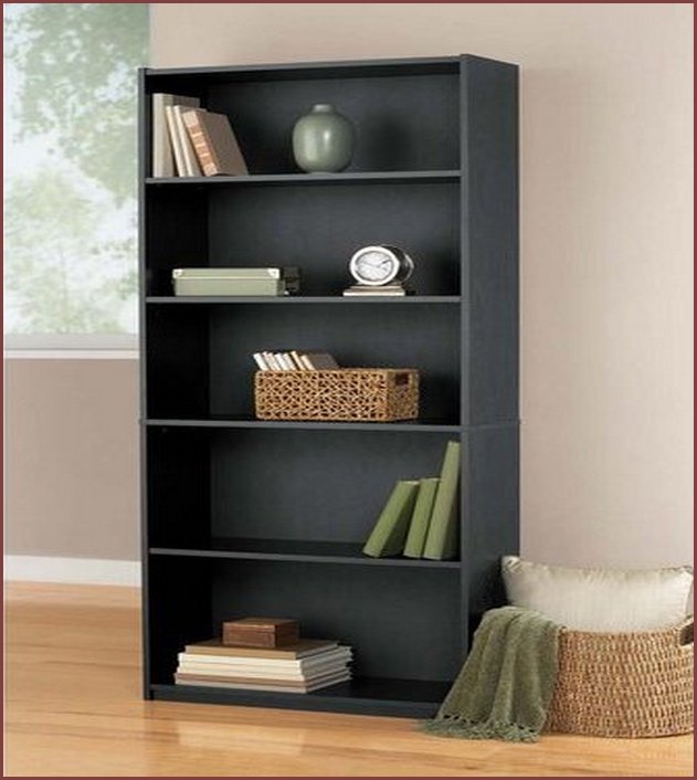 Mainstays 3 Shelf Bookcase Black