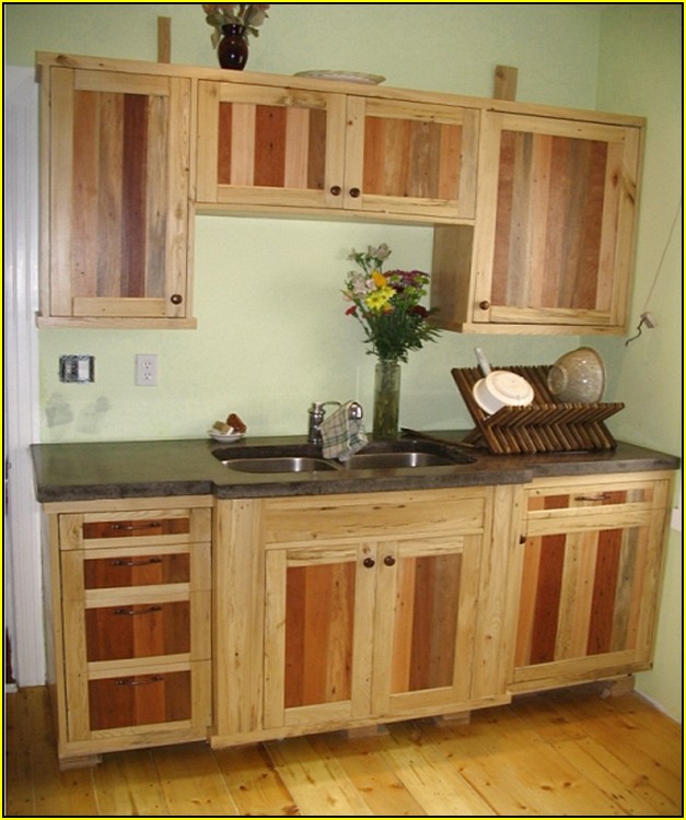 Making Kitchen Cabinets Out Of Pallets