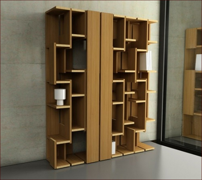 Modern Room Divider Bookcase