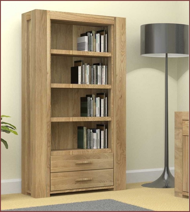 Solid Oak Bookcases In Seven Sizes