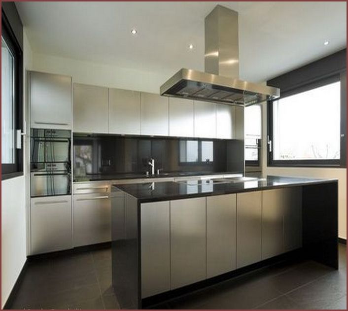 Stainless Steel Kitchen Cabinets Picture