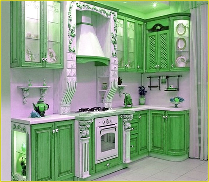 Two Tone Painted Kitchen Cabinet Ideas
