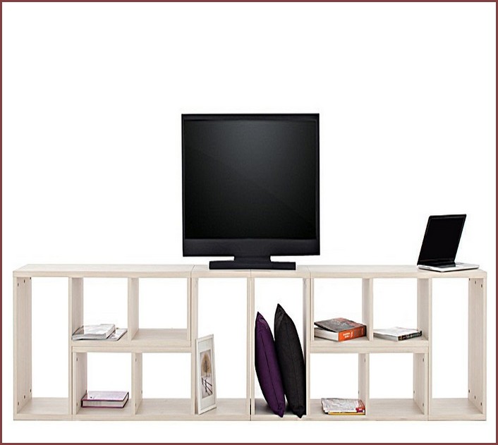 White Bookcase Tv Stand