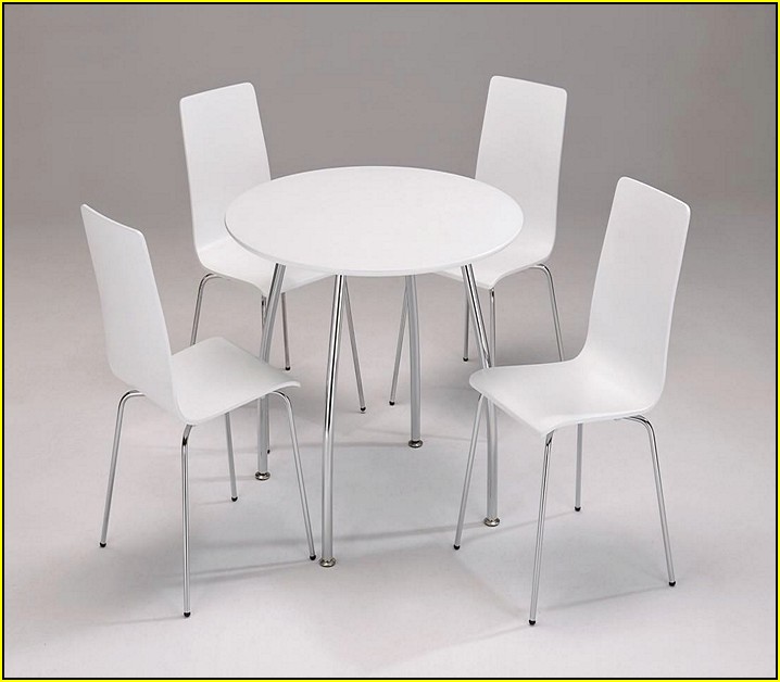 White Round Kitchen Tables