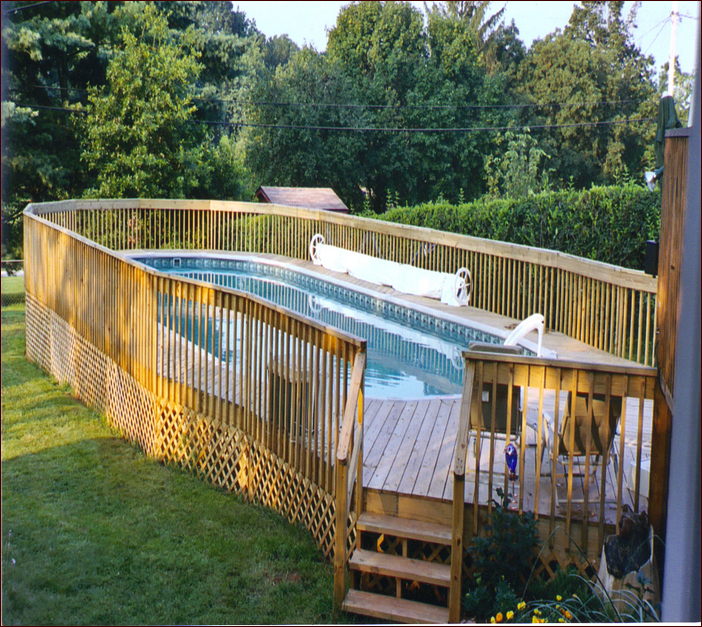 Above Ground Pool Ideas Decks Pictures