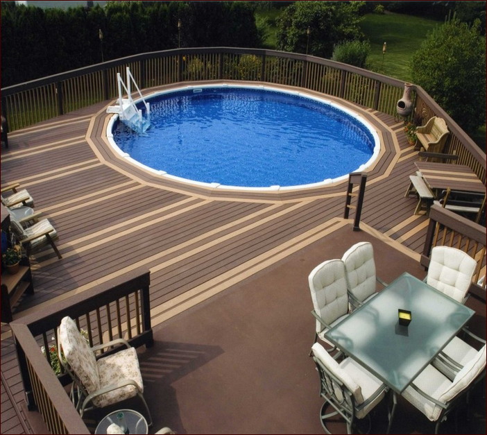 Above Ground Pool Ideass With Decks