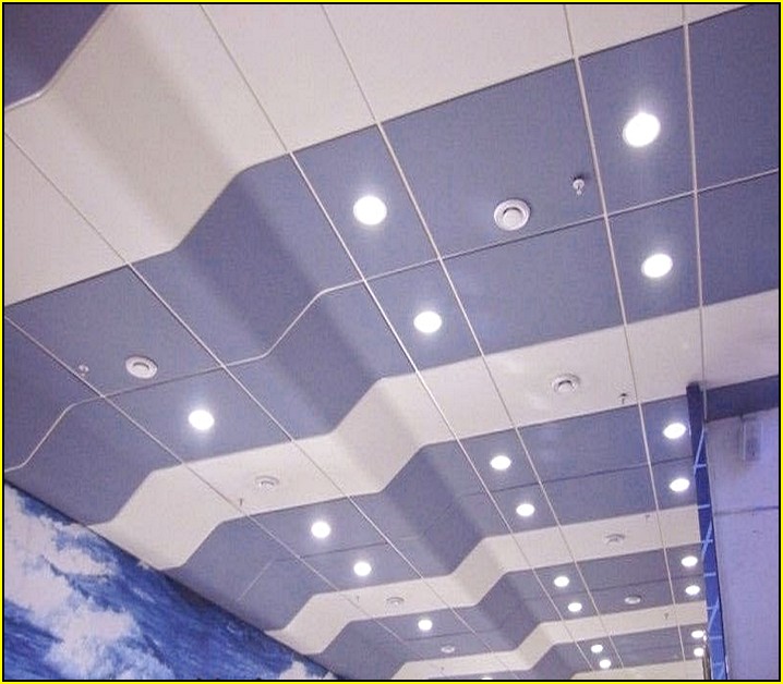 Acoustic Ceiling Tiles Lighting