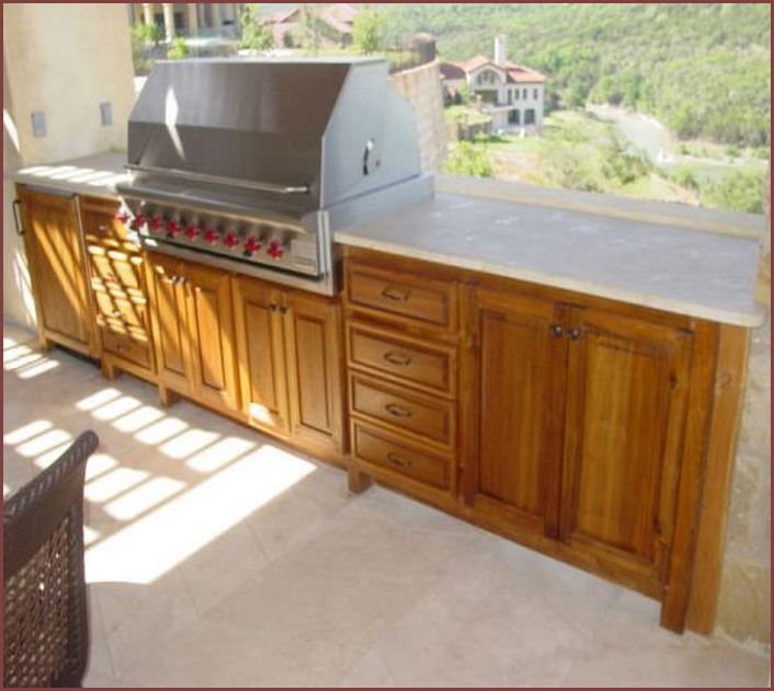 Build An Outdoor Kitchen Cabinet