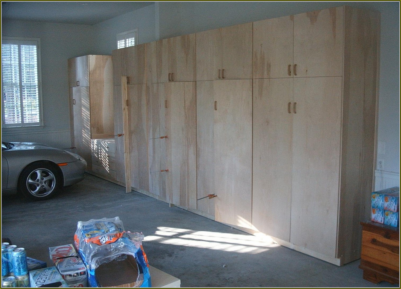 Build Garage Cabinets Cheap