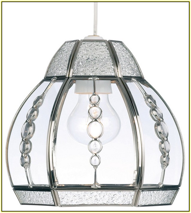 Clear Glass Ceiling Light Shades