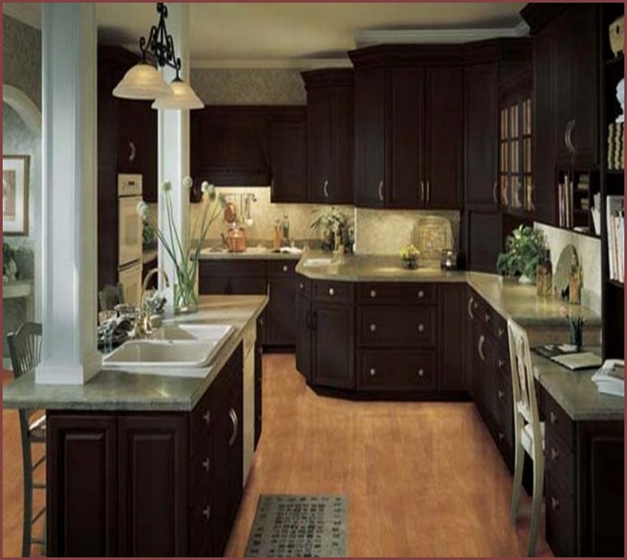 Colored Black Kitchen Cabinets Photos