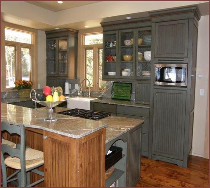 Coloring Knotty Pine Kitchen Cabinets
