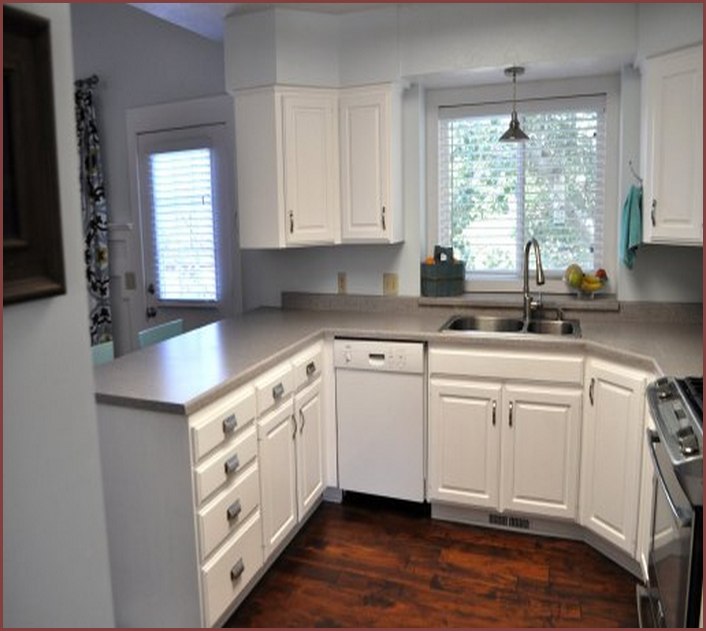 Coloring Kitchen Cabinets White Without Sanding